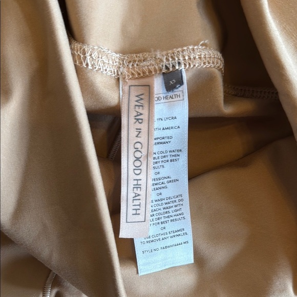 Wear in Good Health High-Waisted Tan Leggings - Picture 4 of 10